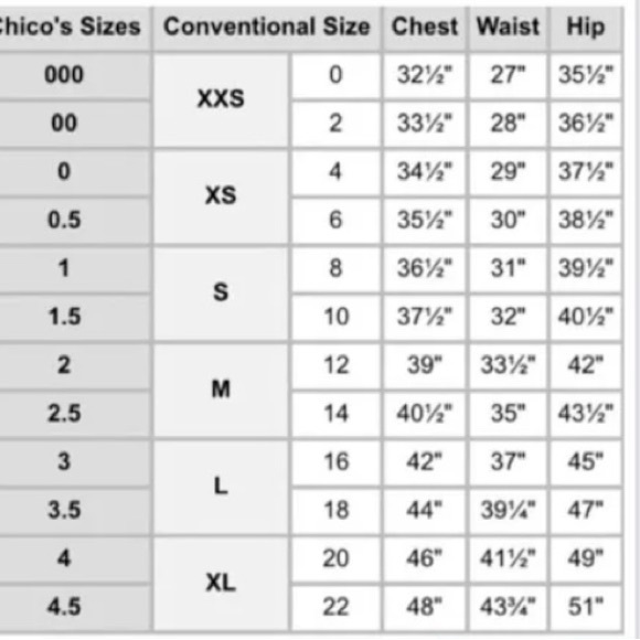 Chicos Top Size 2 - Picture 4 of 4